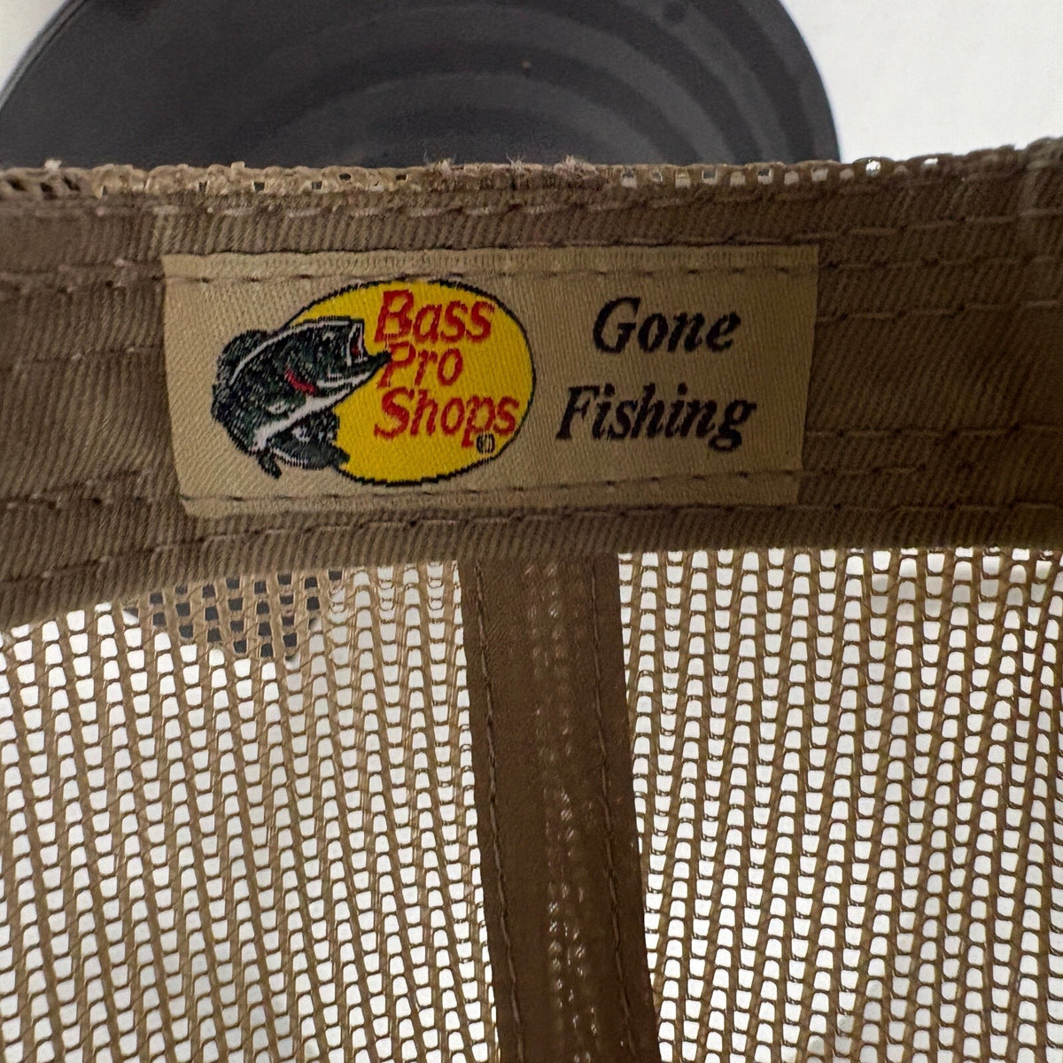 Bass Pro Shops Trucker Hat Snapback Mesh Back Tan Brown Fishing Cap OSFM - Photo 7