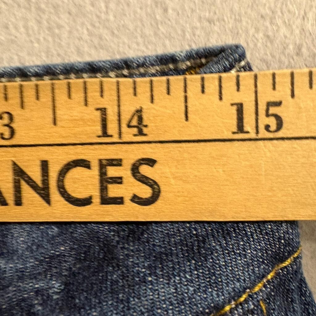 Iron Workers Kevlar Reinforced Motorcycle Jeans Mens Size 8 Blue Denim Riding
