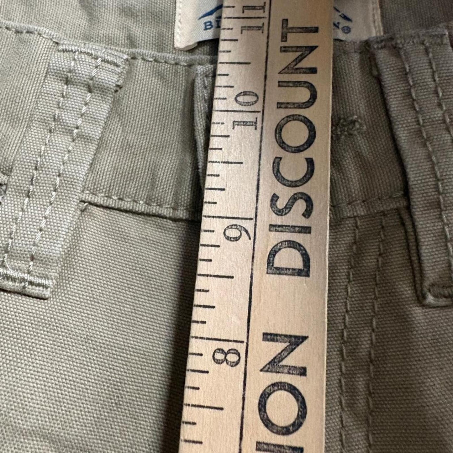 Blue Mountain Carpenter Pants Mens 30x32 Brown Cotton Canvas Workwear Utility