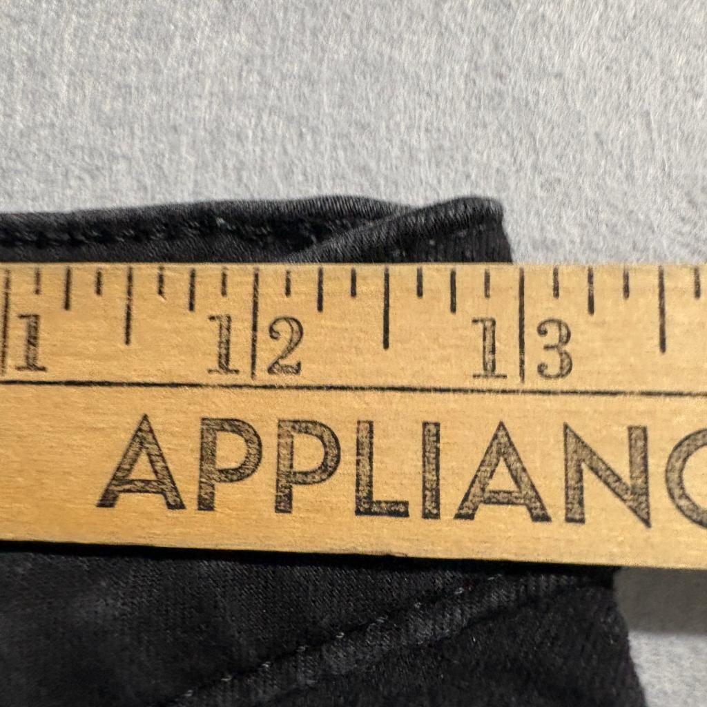 Levi's 725 High Rise Bootcut Jeans Womens 27x30 Black Stretch Denim Pants