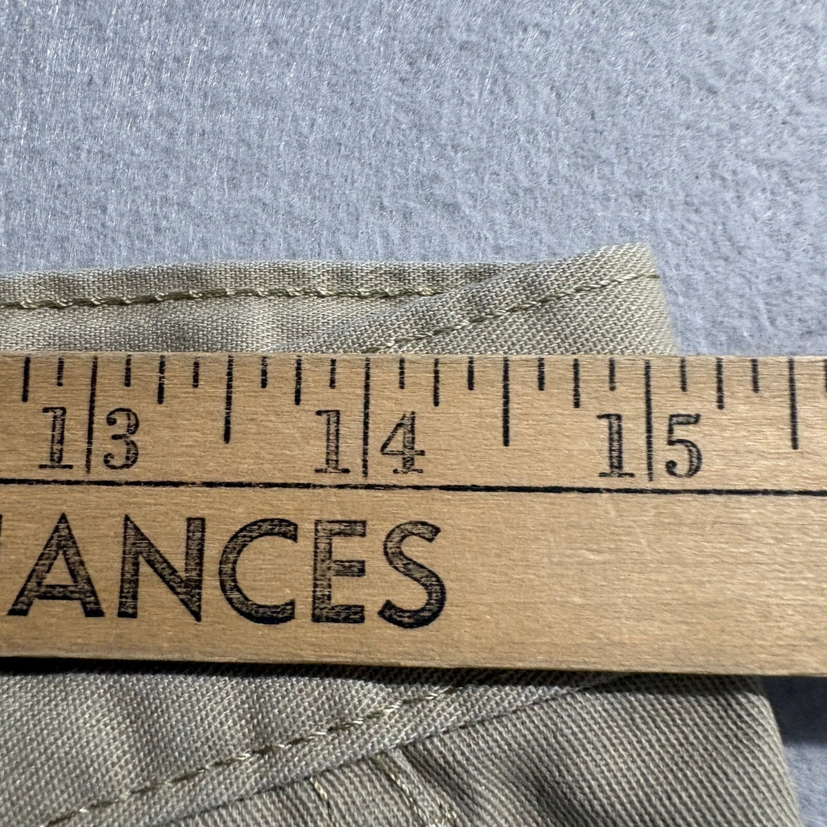 Dickies Mens Work Pants 30x28 Beige Khaki Flat Front Twill Chino Casual