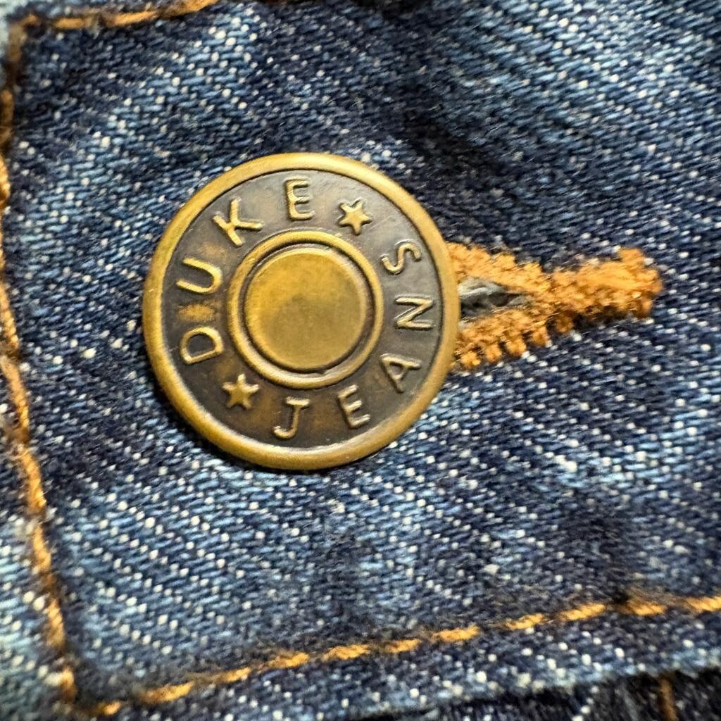 Duke Haband Classic Fit Jeans Mens 34/S Blue Denim Elastic Waist Comfort