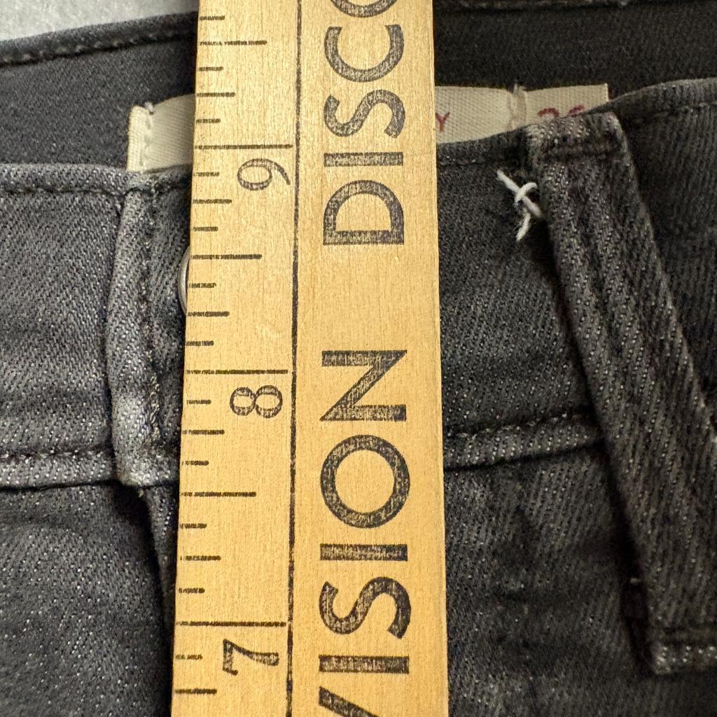 Levis 311 Shaping Skinny Jeans Womens 26 Gray Denim Stretch Mid Rise