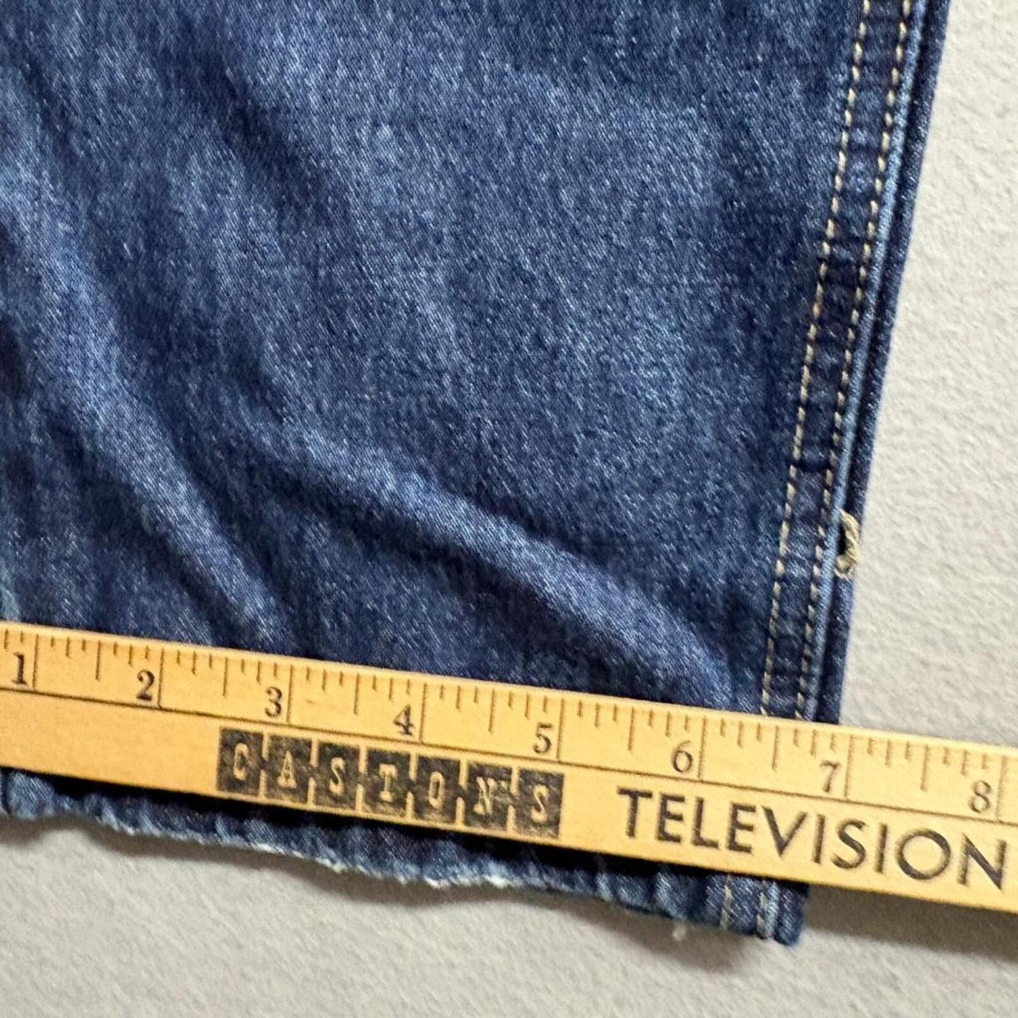 Fashion Nova All Tied Up Straight Leg Jeans Womens Size 1 Dark Wash Denim Cotton