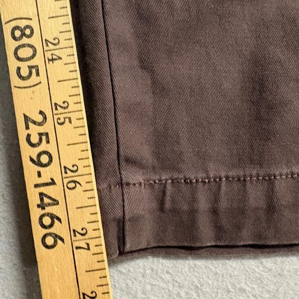 Levis XX Chino Pants Mens 30x30 Brown Standard Taper Stretch Casual Cotton