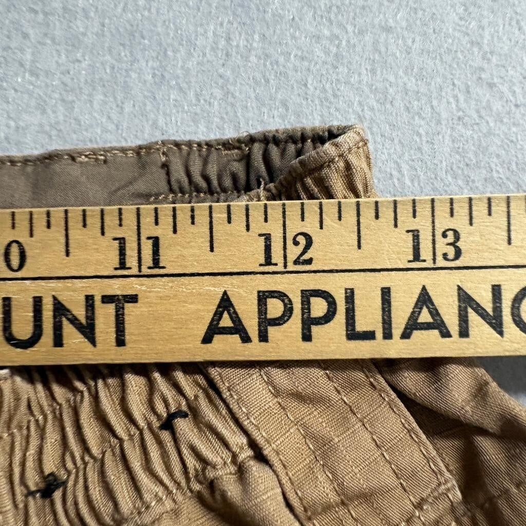 CQR Mens Tactical Cargo Pants Coyote Brown Ripstop Work Combat Pants Size 28x27