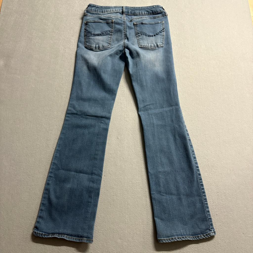 American Heritage Jeans Womens 6 Blue Denim Bootcut Stretch Mid Rise RN 73277
