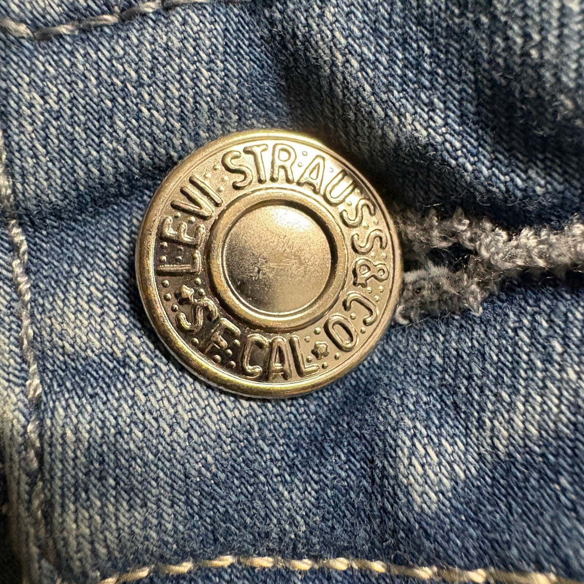 Levis Legging Jeans Womens 28x30 Blue Denim Stretch Skinny Mid Rise