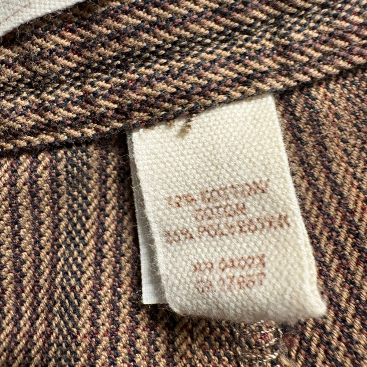 Old Navy Womens Size 6 Brown Plaid Crop Capri Pants Cuffed Low Rise Y2K
