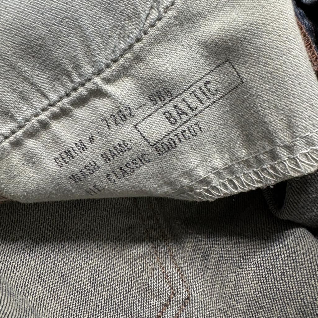 Eddie Bauer Classic Bootcut Jeans Womens 31 Baltic Wash Blue Denim Mid Rise