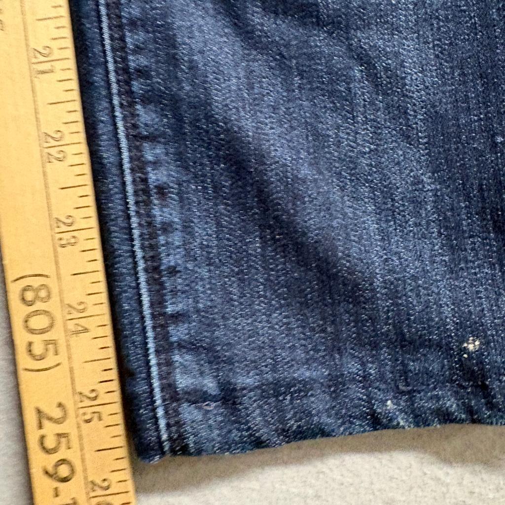 Seven7 Womens Skinny Jeans Size 12 Dark Wash Blue Denim Stretch High Rise