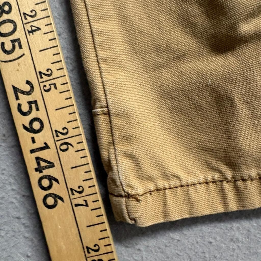 Wrangler ATG All Terrain Gear Pants Mens 36x27 Brown Canvas Utility Outdoor
