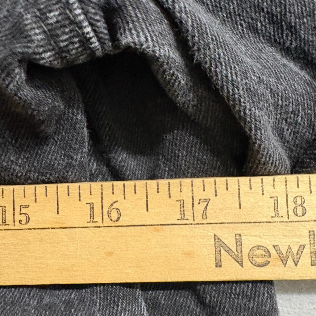 Fashion Nova Men Distressed Denim Jacket Medium Black Ribbed Trim DK140