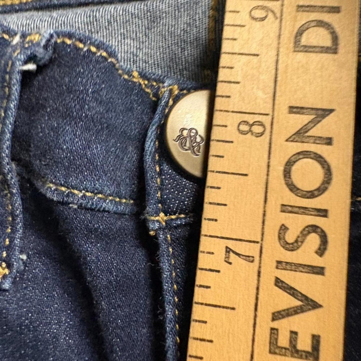 Rock and Republic Berlin Skinny Jeans Womens 6M Blue Denim Rx Stretch