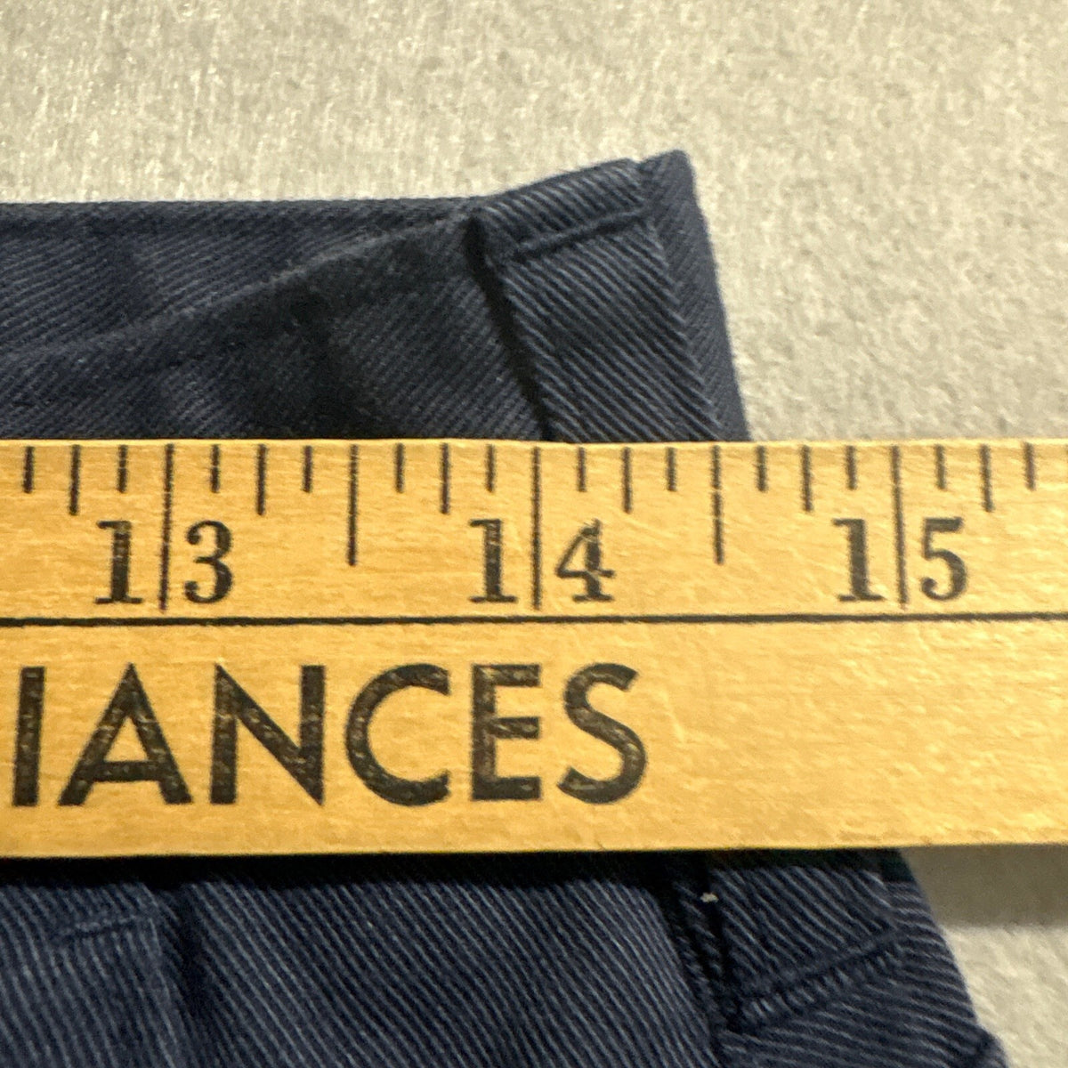 Hurley Chino Pants Mens 28x29 Blue Straight Leg Casual Flat Front Chinos Slacks