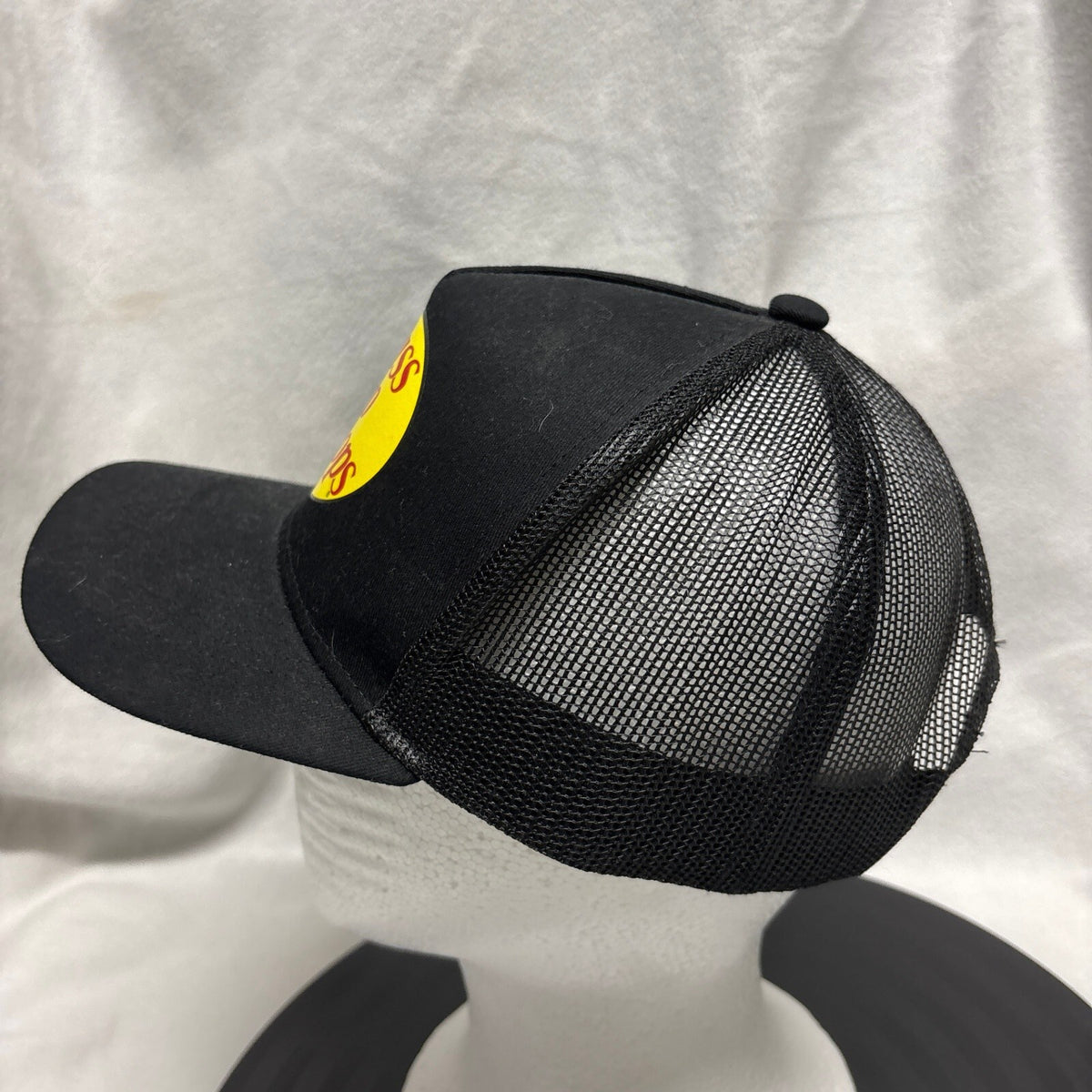 Bass Pro Shops Trucker Hat Snapback Fishing Cap Black Mesh One Size - Photo 5