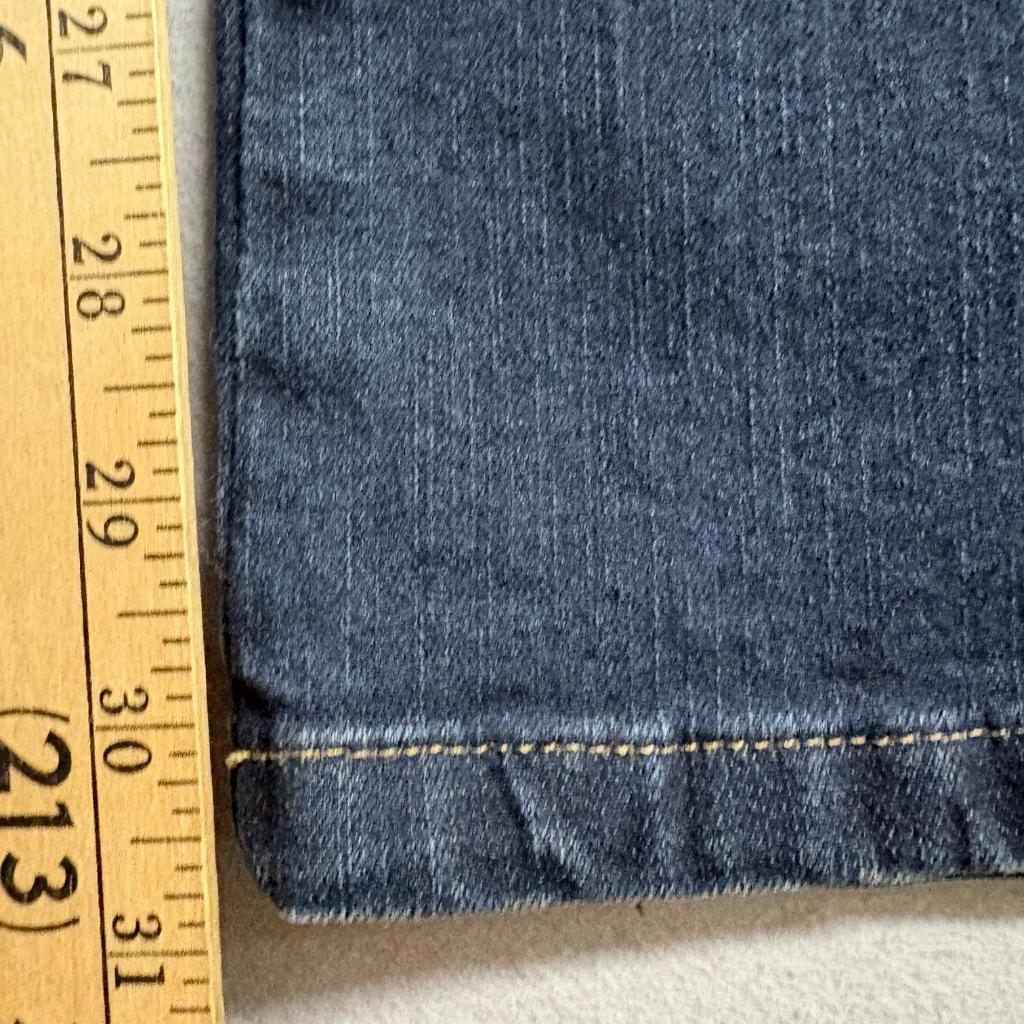 Lee Natural Bootcut Jeans Womens 10 Medium Blue Denim Stretch Mid Rise Pants