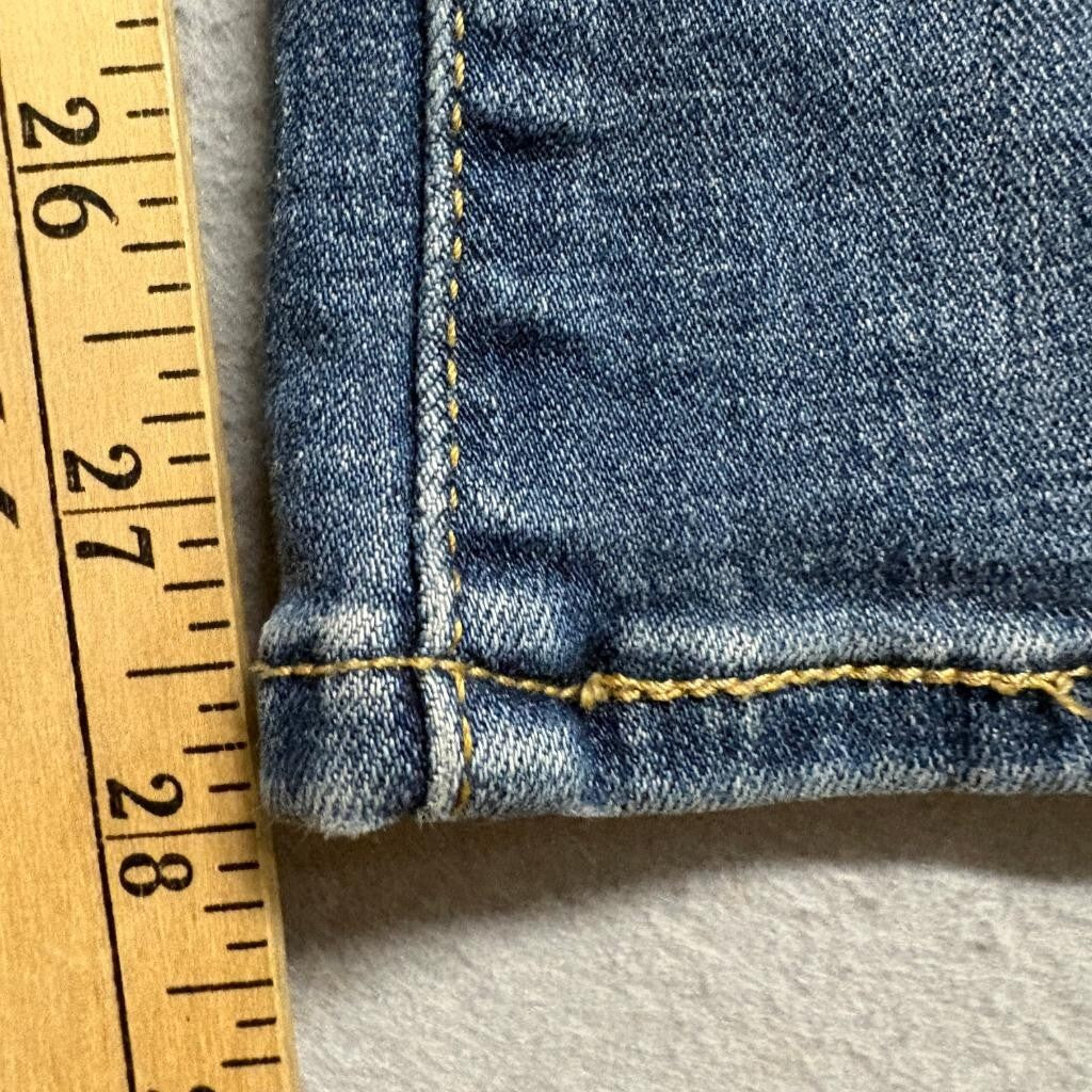 Levi's 725 High Rise Bootcut Jeans Womens 30x30 Blue Denim Stretch WaterLess