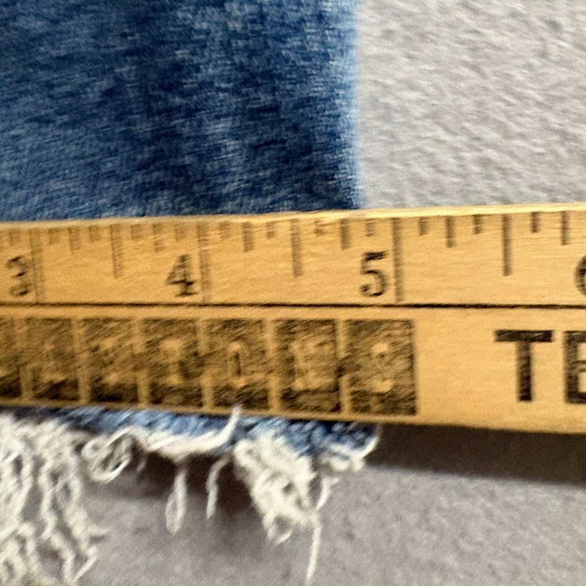 Judy Blue High Waist Raw Hem Ankle Straight Jeans Womens Size 9/29 JB88525 Blue