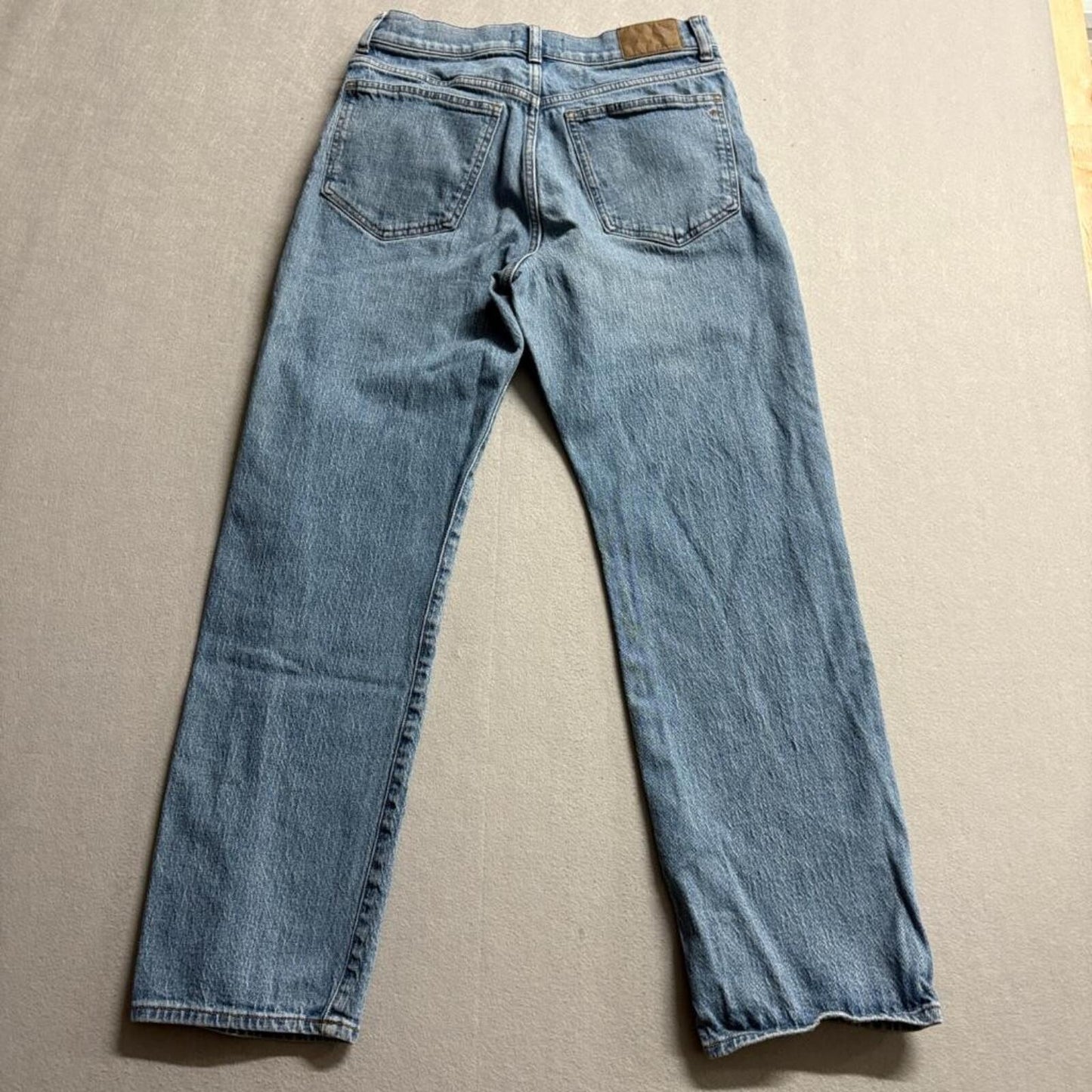 Madewell The 90s Straight Jeans Womens Size 28 Medium Wash Blue Denim