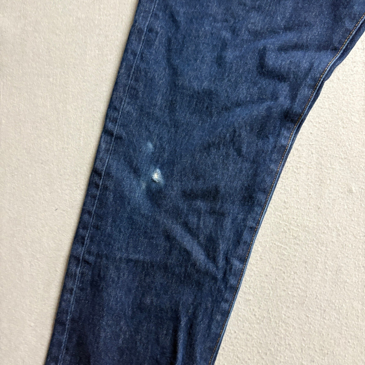 Levis 501 Button Fly Jeans Mens 34x34 Dark Wash Denim Straight Leg Blue