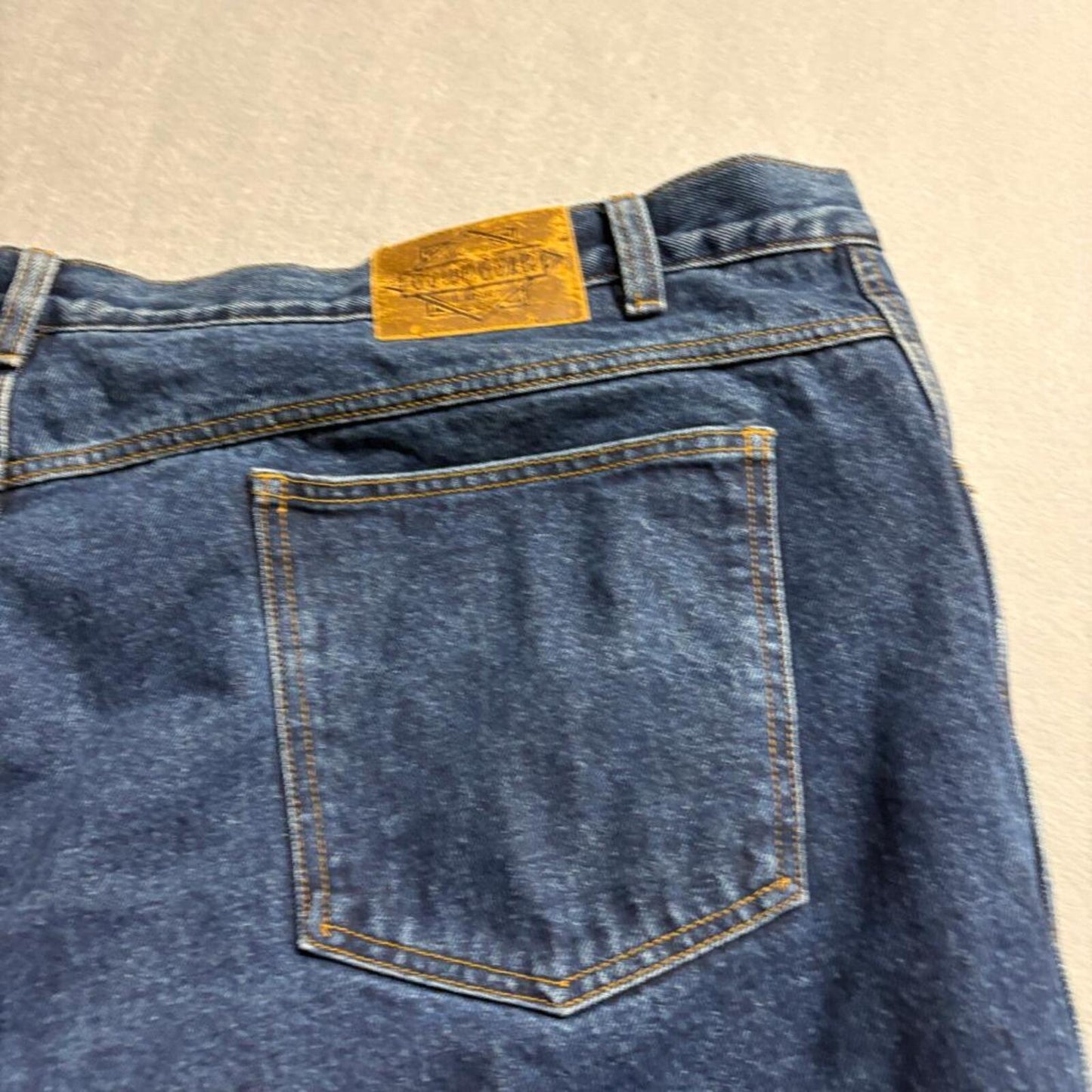 Guide Gear Thinsulate Lined Jeans Mens 48x30 Blue Denim Insulated Work Pants