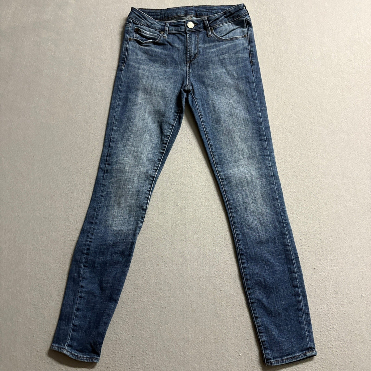 Articles of Society Skinny Jeans Womens 26 Blue Denim Stretch Mid Rise