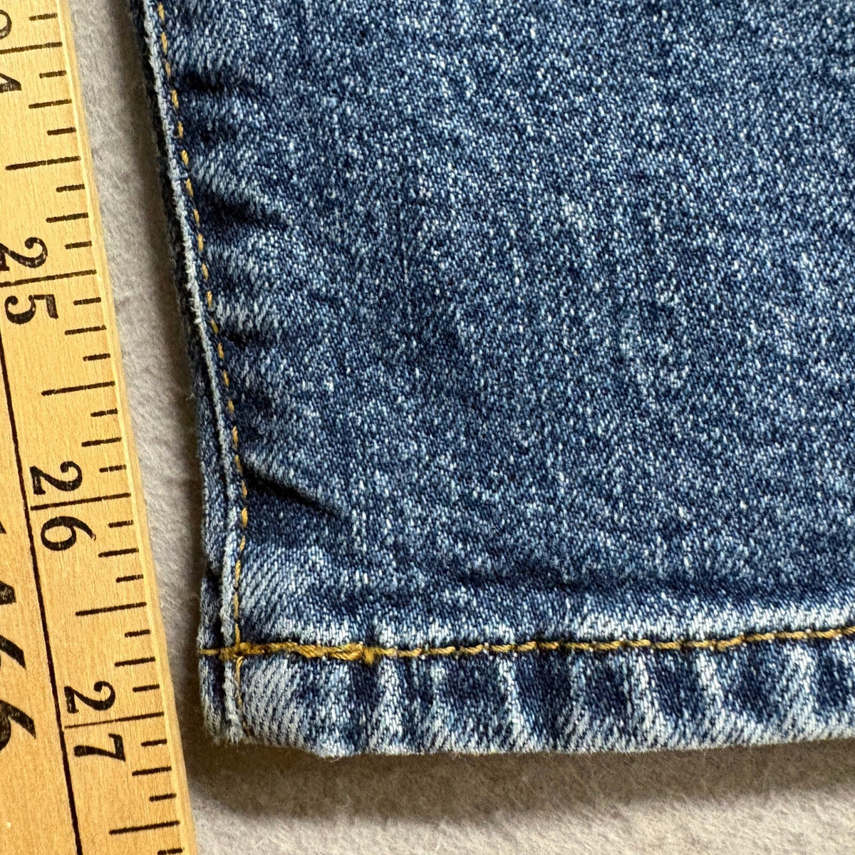 Current Elliott Women's Jeans Size 26 Blue Denim Straight Leg Mid Rise Stretch