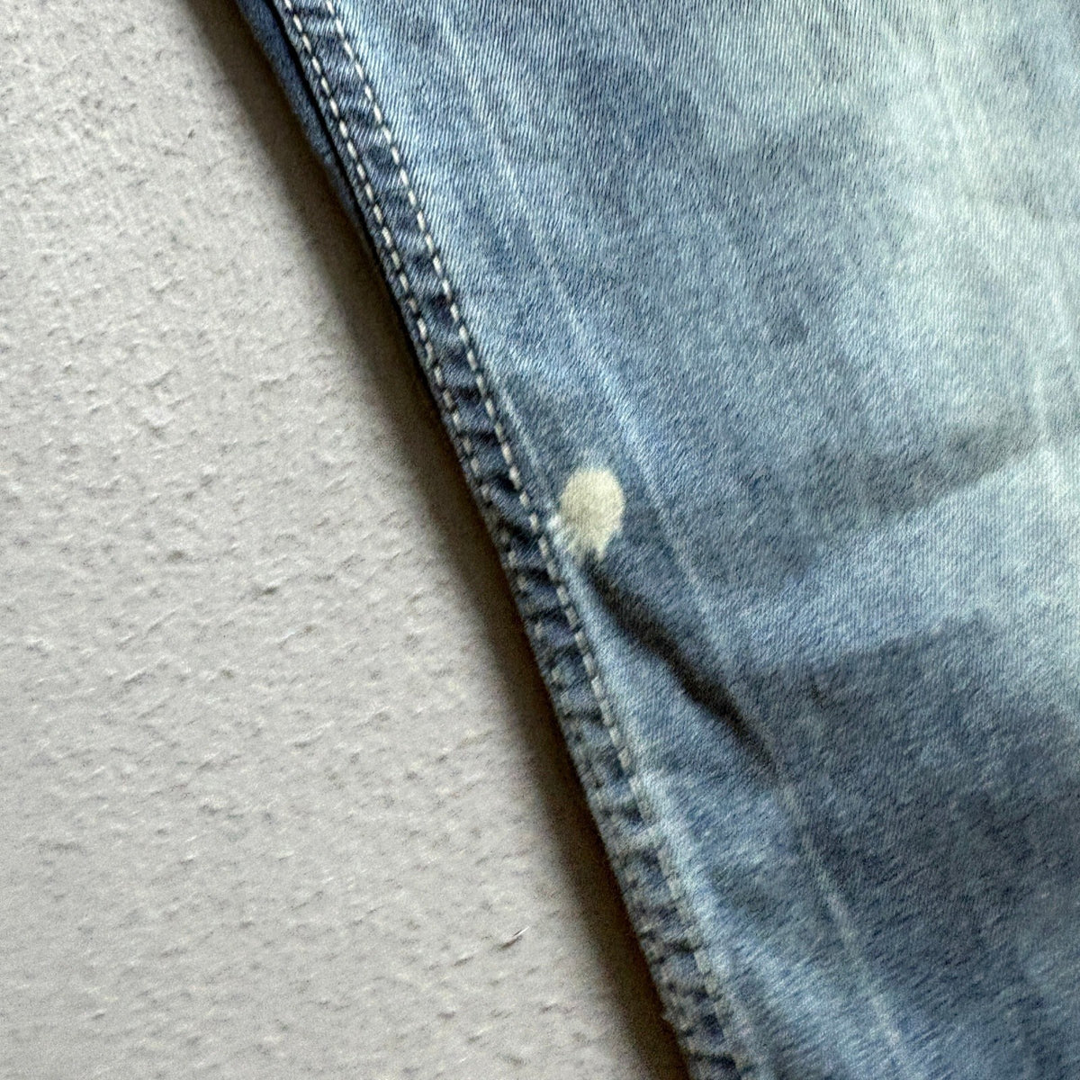 Ecko Unltd Mens Skinny Fit Stretch Blue Denim Jeans Size 36x30 Y2K Rhino Patch