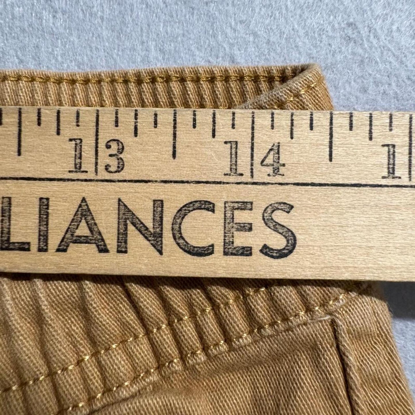 WXYZ MFG CO Cargo Jogger Pants Mens Small Brown Cotton Stretch Elastic Waist