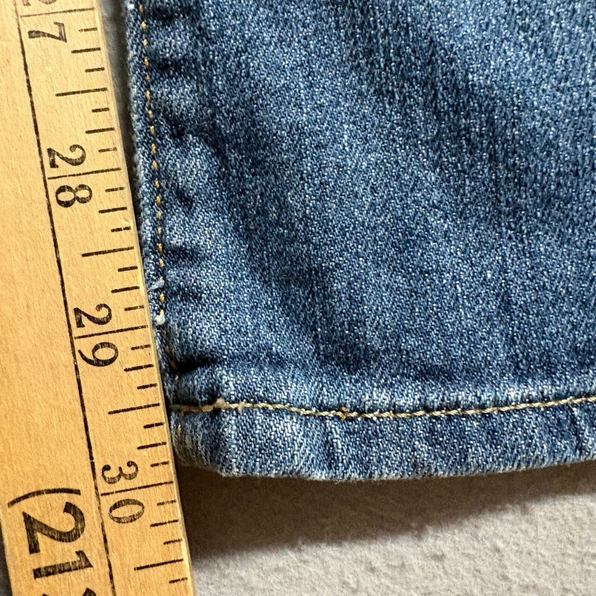 Gap Premium Bootcut Jeans Women Size 12 Regular Blue Denim Stretch Low Mid Rise