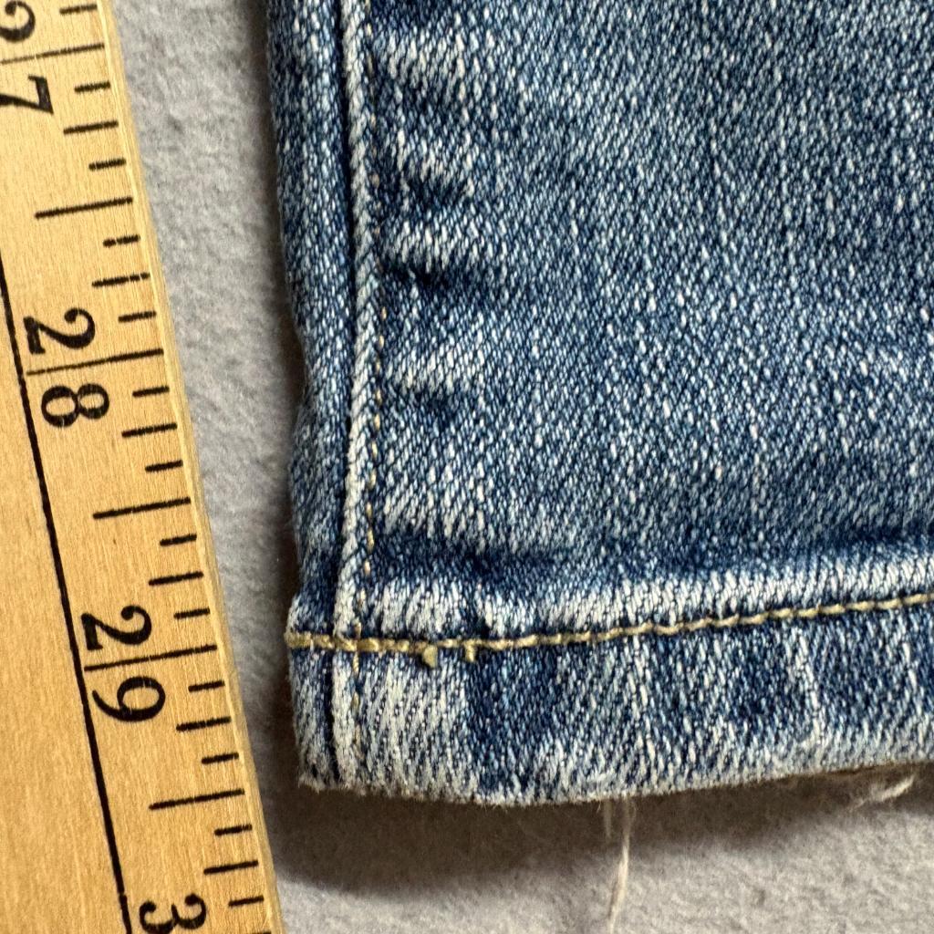 Vanilla Star Studded Rhinestone Flare Jeans Womens Size 15 Blue Denim Y2K