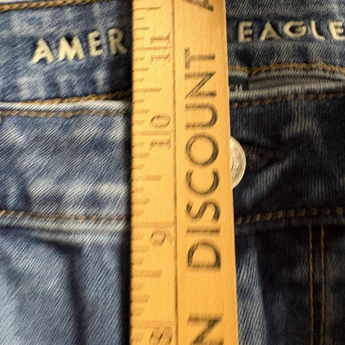 American Eagle High Rise Kick Boot Crop Jeans Womens Size 4 Next Level Stretch
