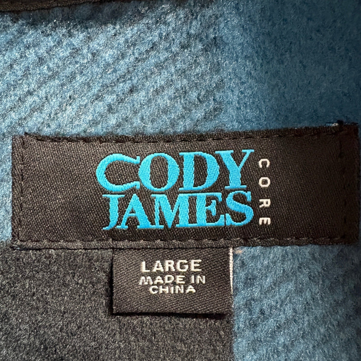 Cody James Core Softshell Vest Mens Large Gray Water Repellant Fleece Lined NWT