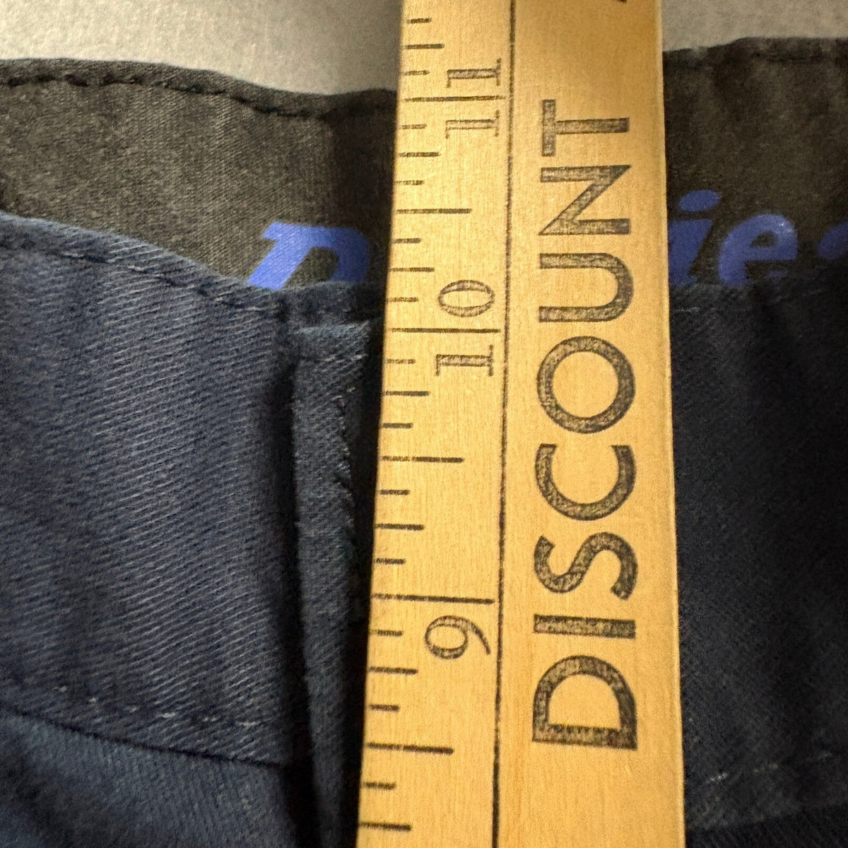 Dickies Flex Mens 32x32 Navy Blue Straight Leg Chino Work Pants WP150DN