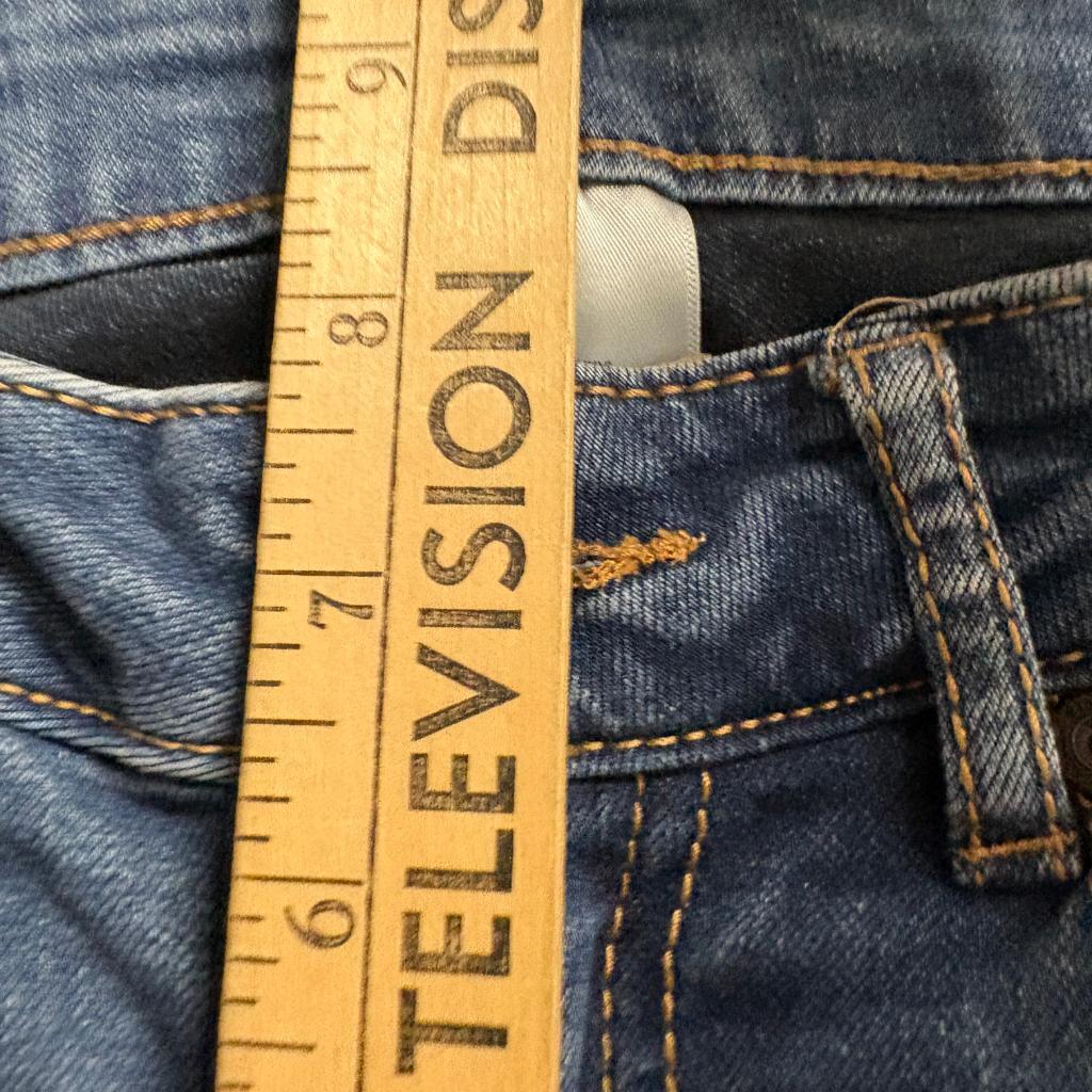 Roebuck and Co Bootcut Jeans Womens Size 2 Blue Denim Stretch Mid Rise
