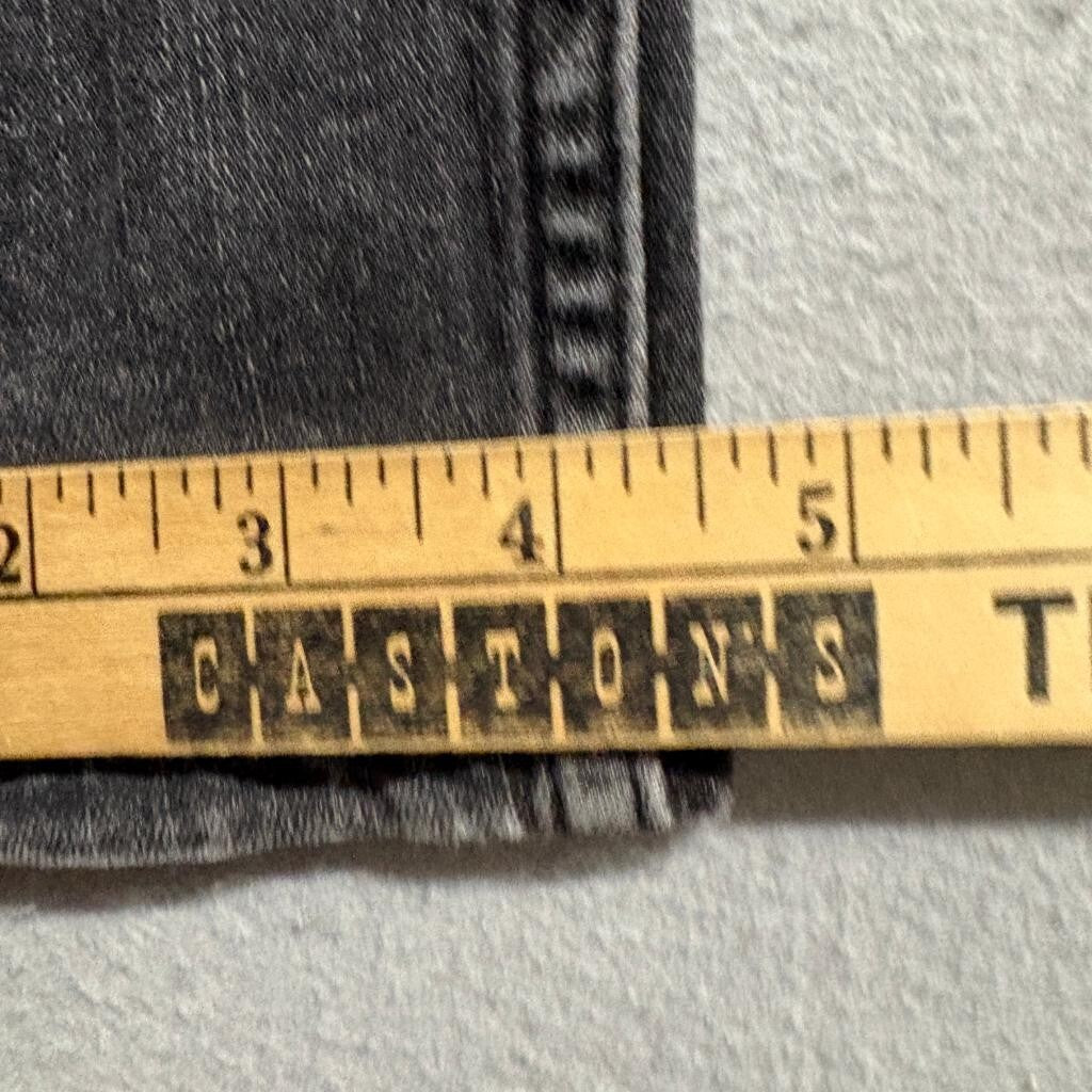 We The Free Free People Lace Up Skinny Jeans Womens 26 Gray High Rise Stretch