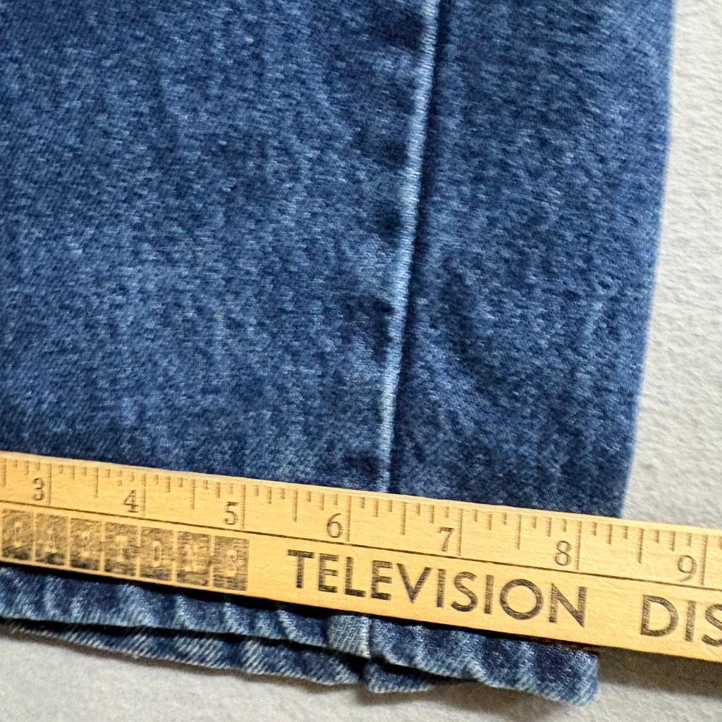 Rustler Mens Blue Denim Jeans 38x34 Straight Leg Workwear Cotton