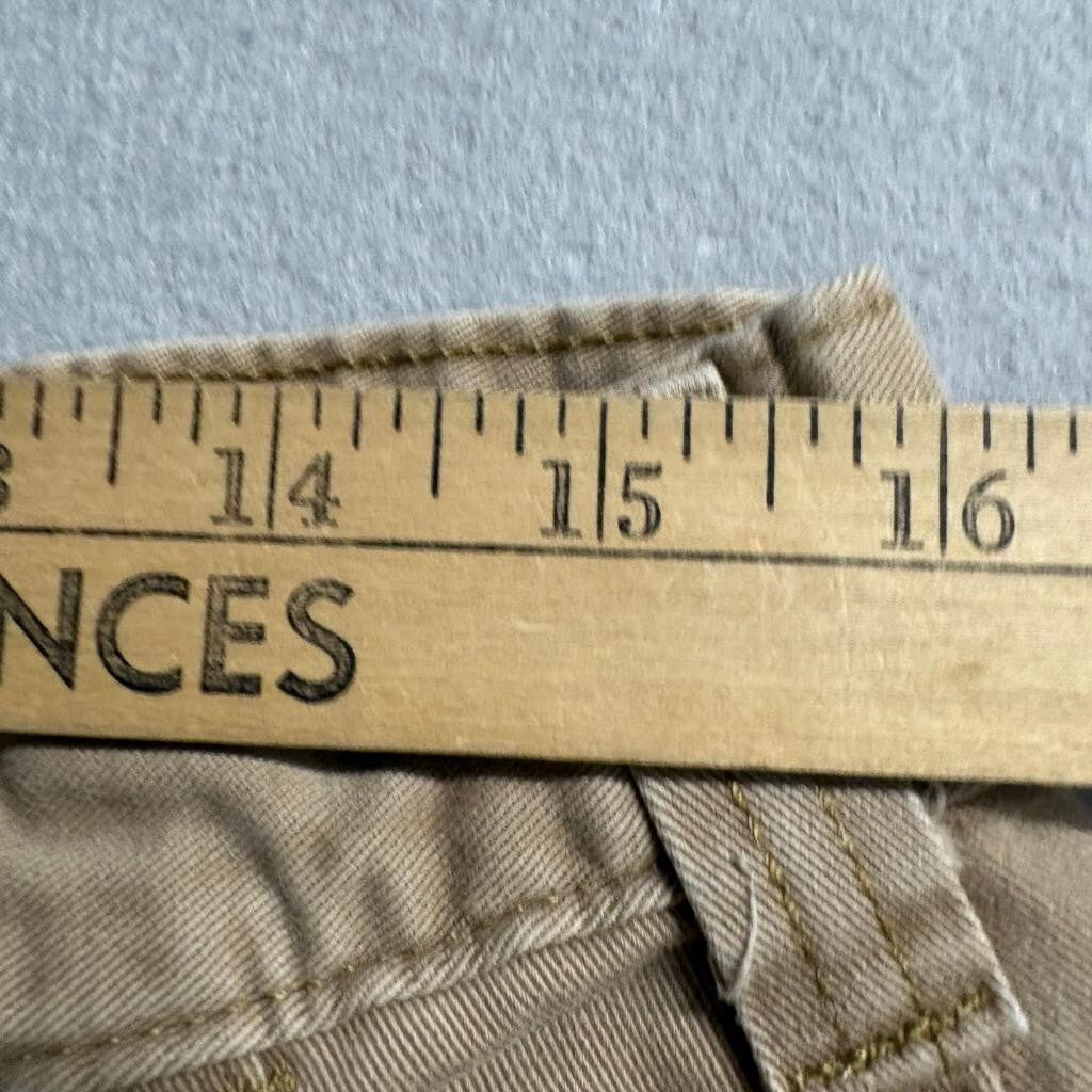 Carhartt Relaxed Fit Twill Work Pants Mens 33x30 Tan Khaki 5-Pocket BN0095-M