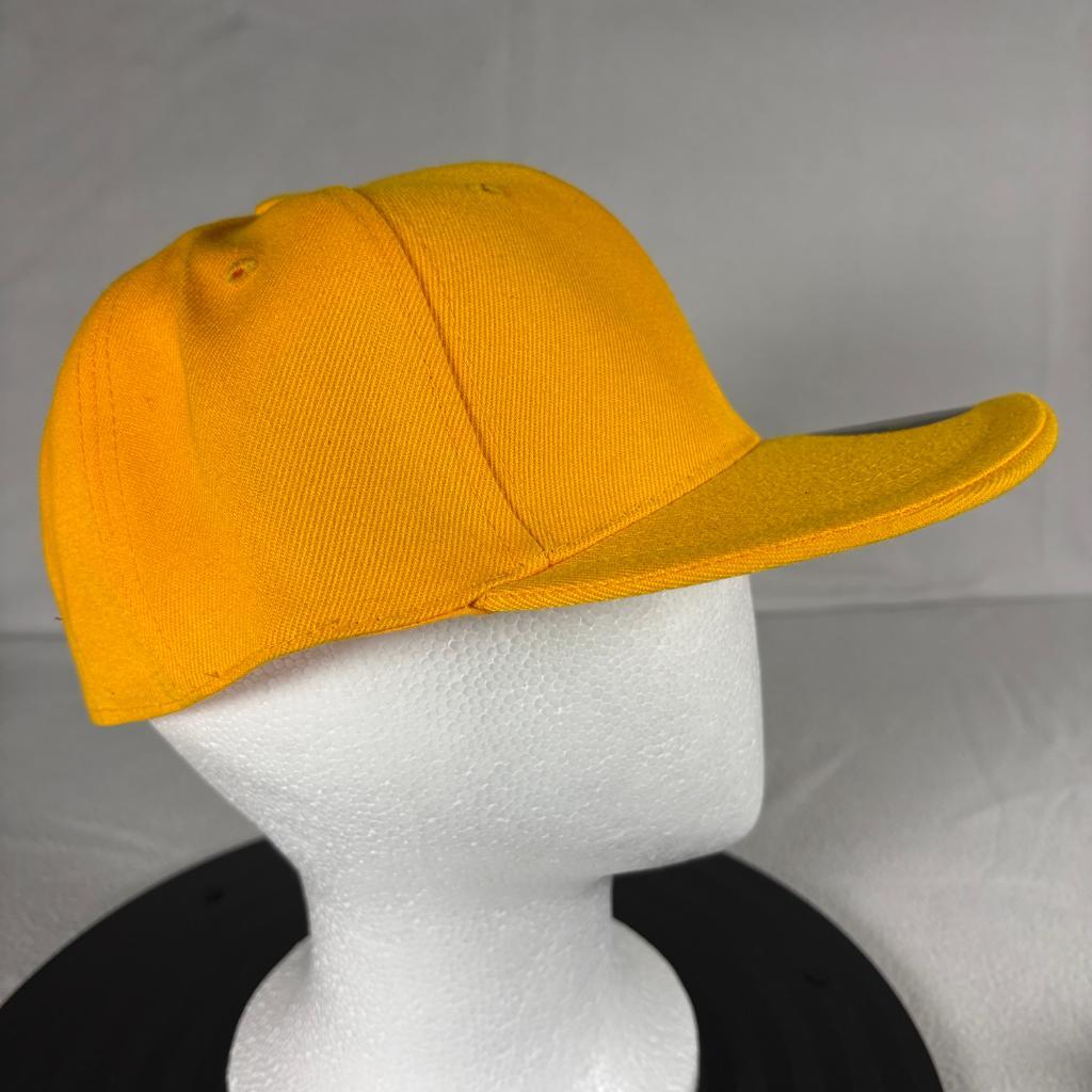 Los Angeles Lakers Yellow Fitted Hat 7 1/4 Down Town LA Purple Embroidered Cap