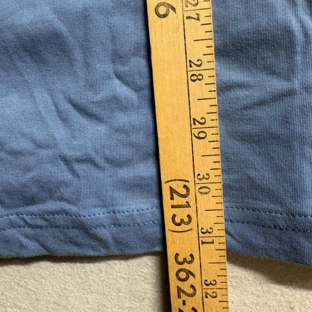 Knightsbridge Polo Shirt Mens XL Blue Cotton Blend Short Sleeve Pocket Kmart NWT