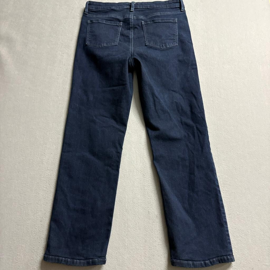 Buffalo David Bitton Alyssa Jeans Womens 10/30 High Rise Straight Leg Blue