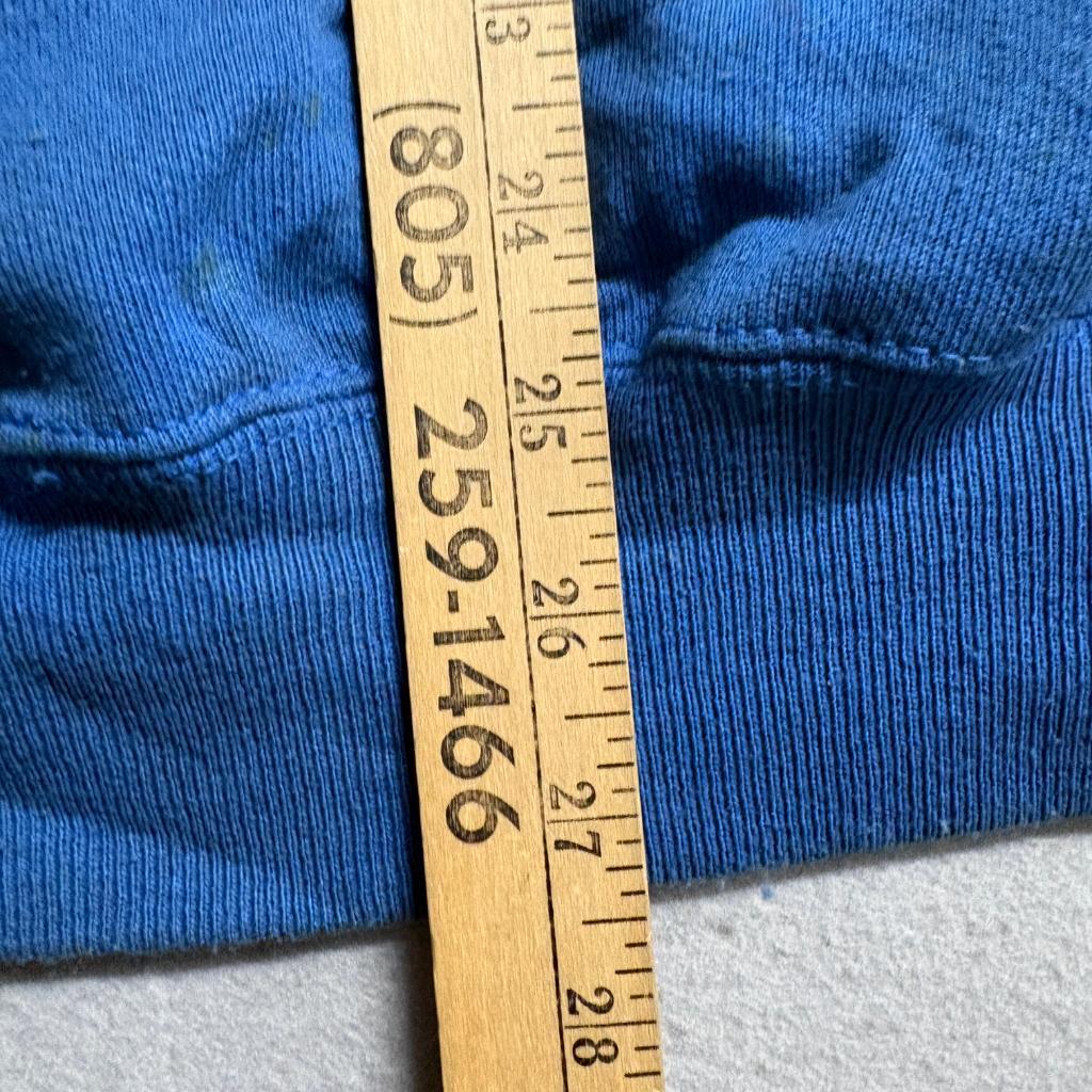 Vintage Los Angeles Rams Hanes Sweatshirt Mens XL Blue Crewneck NFL USA Made