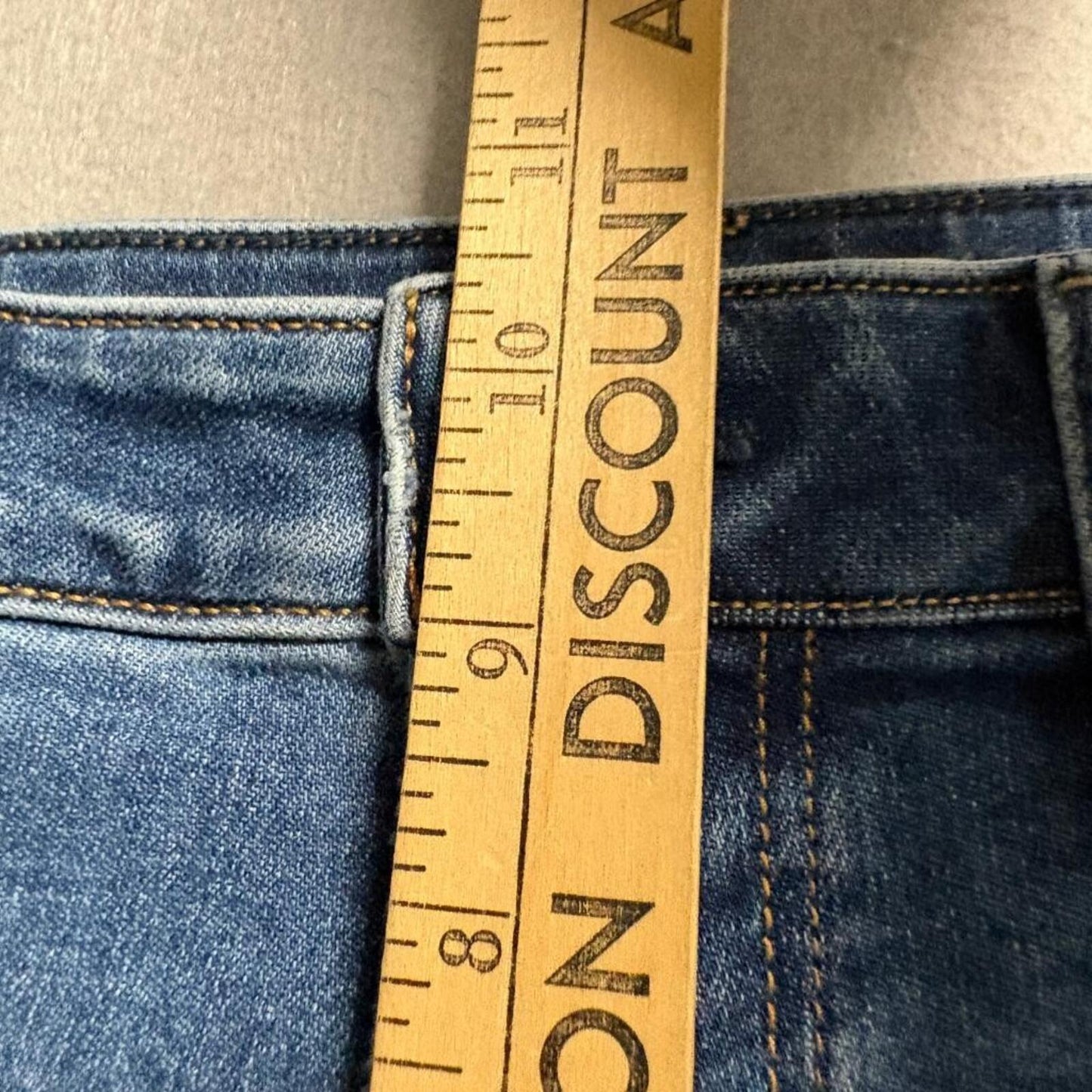 Abercrombie & Fitch Curve Love Super Skinny Ankle High Rise Jeans 26 2L Blue