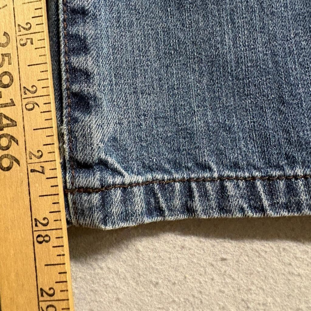 Buffalo David Bitton Driven Jeans Boys Size 16 Straight Leg Blue Denim