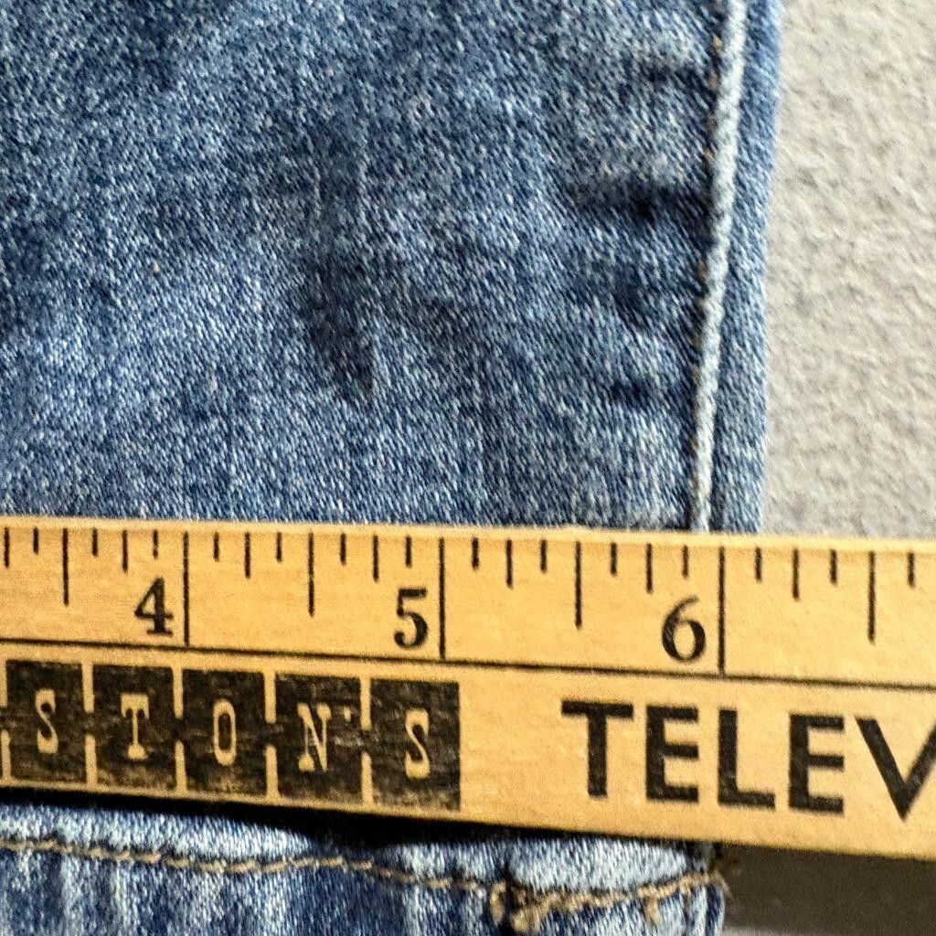 Willow & Root The Mom Jean Womens Size 25 Distressed High Rise Blue Denim Jeans