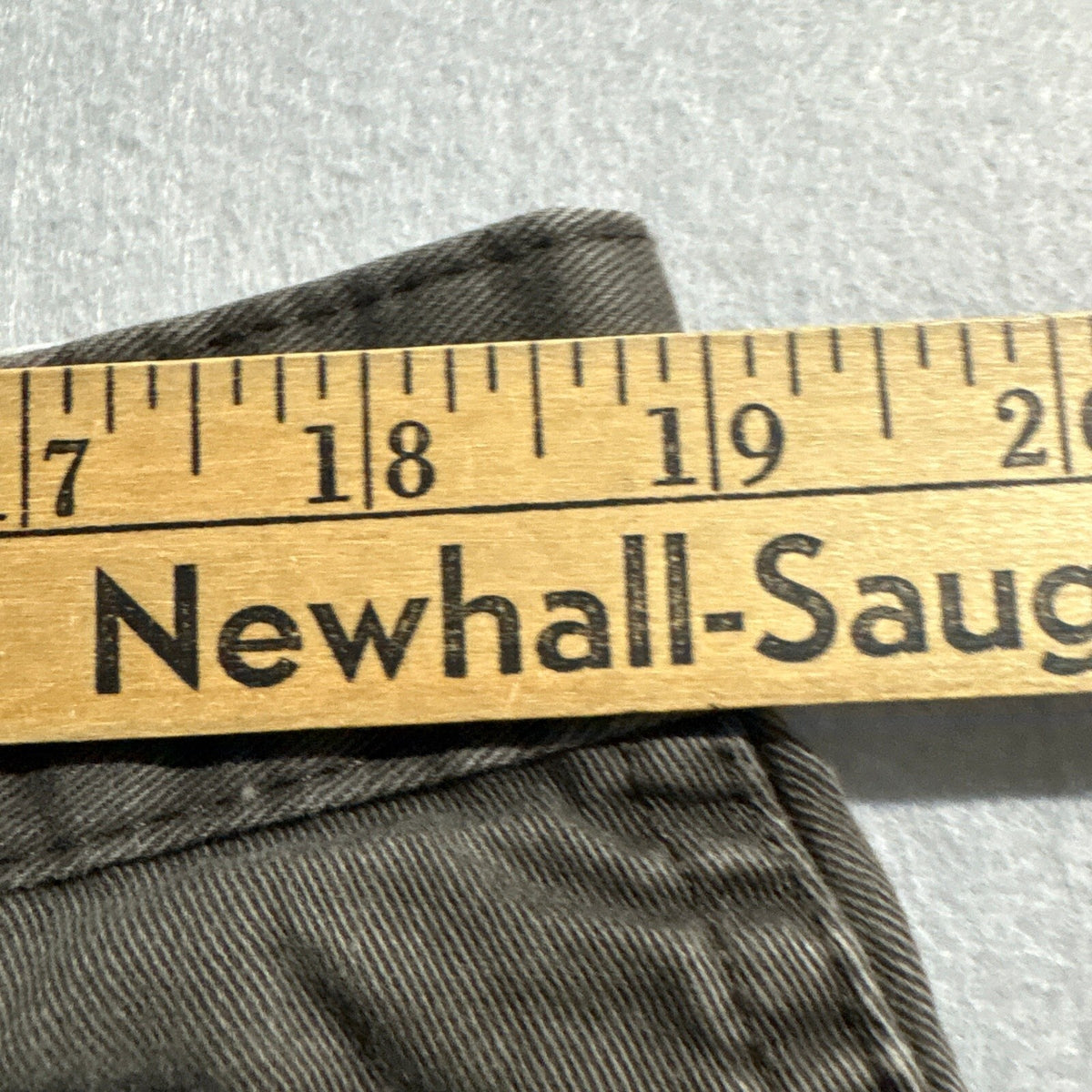 Wrangler Cargo Pants Mens 36x30 Gray Brown Canvas Utility Work Casual Loose Fit