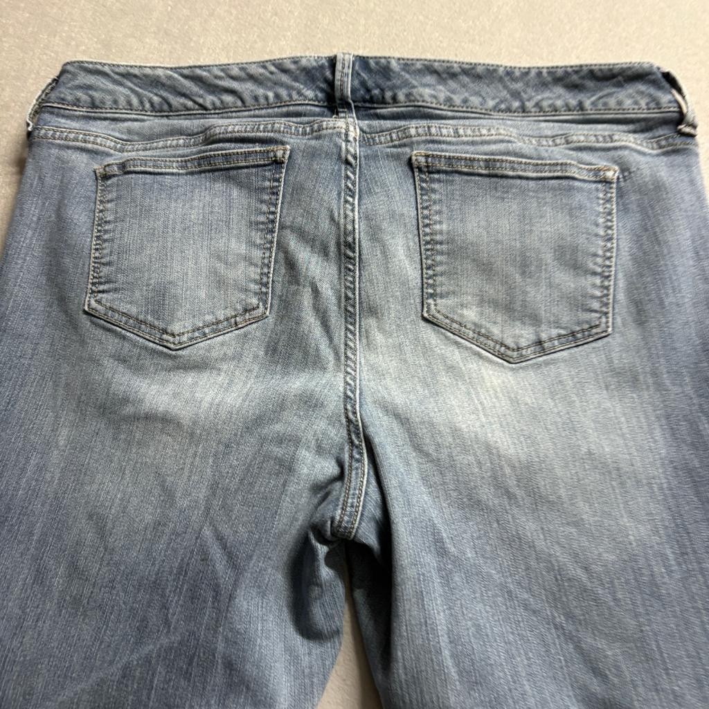 Torrid Premium Skinny Jeans Womens 16S Blue Denim Stretch Short Inseam