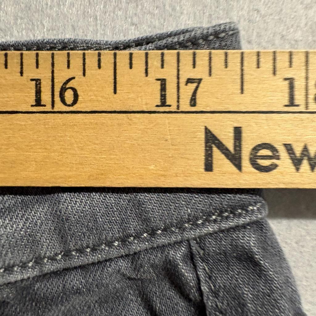 Joe's Jeans The Brixton Mens 33 Gray Straight Leg Denim Jeans Made in Mexico