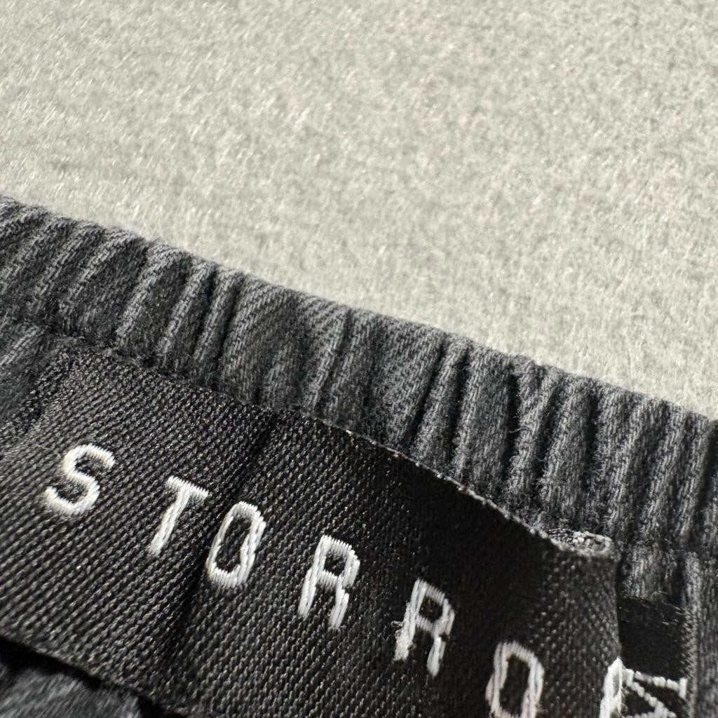 Storror Parkour Jogger Pants Womens Medium Black Elastic Waist Drawstring